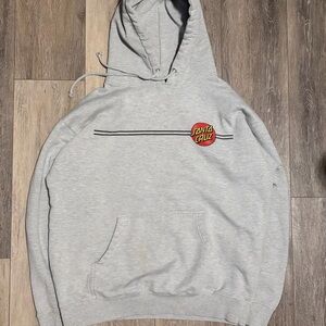 Santa Cruz Gray Hoodie